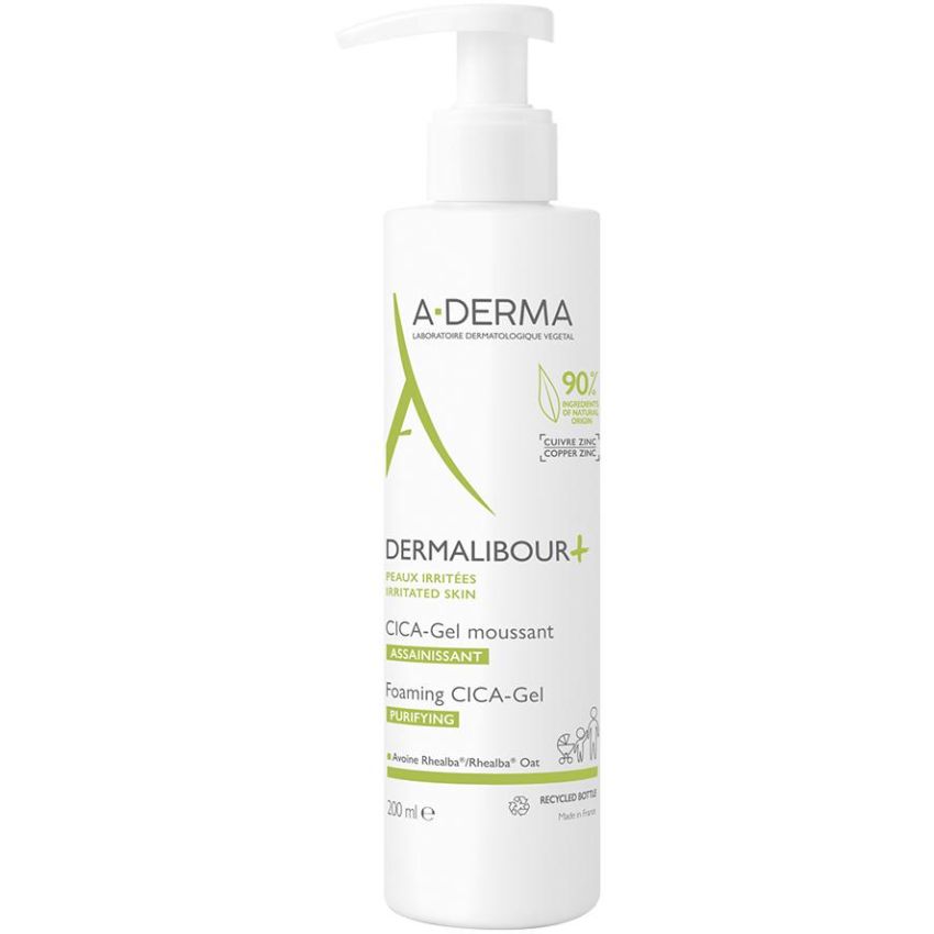 Aderma Dermalibour+Cica Gel 200ml - Detergente Purificante