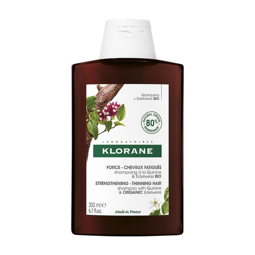 Klorane Bio Shampoo alla Chinina e Stella Alpina 200ml