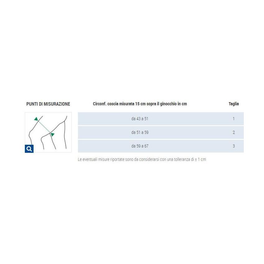 Gibaud Ortho Quadrigib 3D - Cosciale di Contenzione Ortopedico, Taglia 02