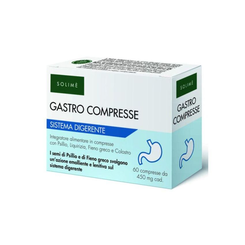 Gastro Support: Compresse Digestive - Confezione da 60 Pezzi