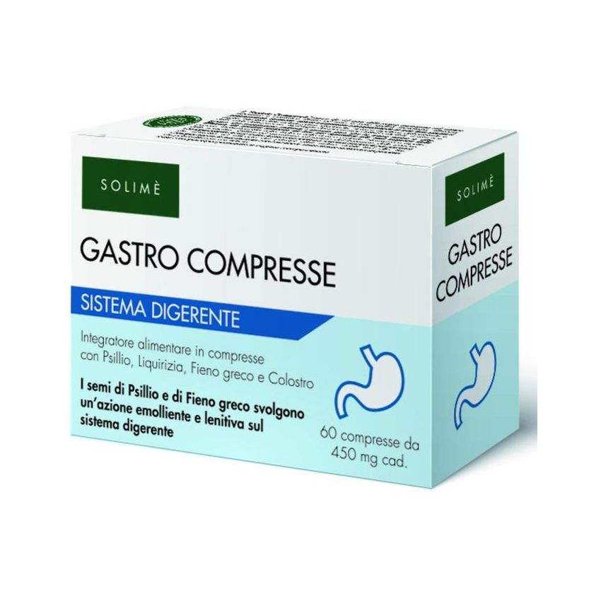 Gastro Support: Compresse Digestive - Confezione da 60 Pezzi