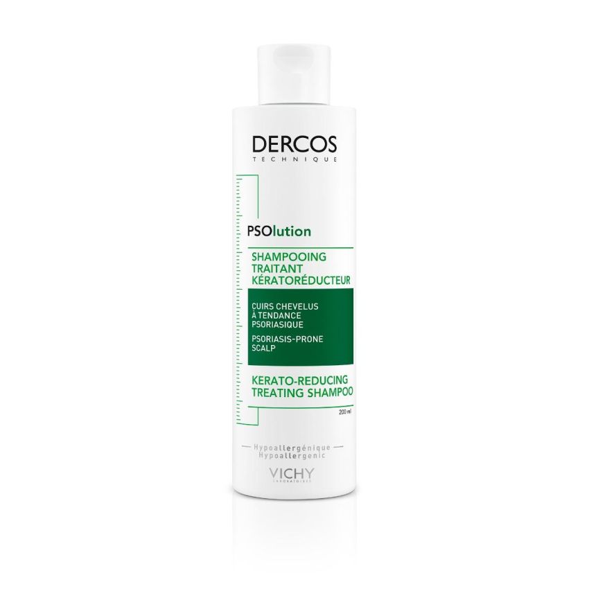 Vichy Dercos Psolution Shampoo Trattamento Riduttore di Cheratina - 200ml