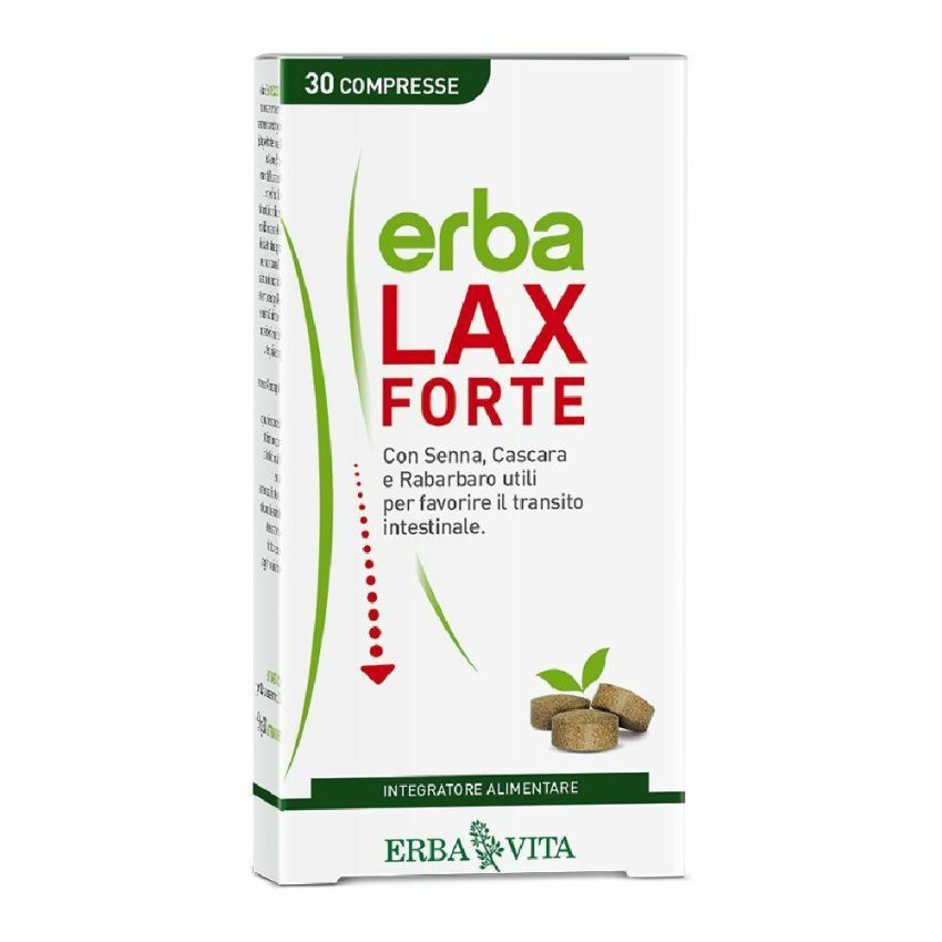 Erbalax Forte - Integratore Alimentare - 30 Compresse
