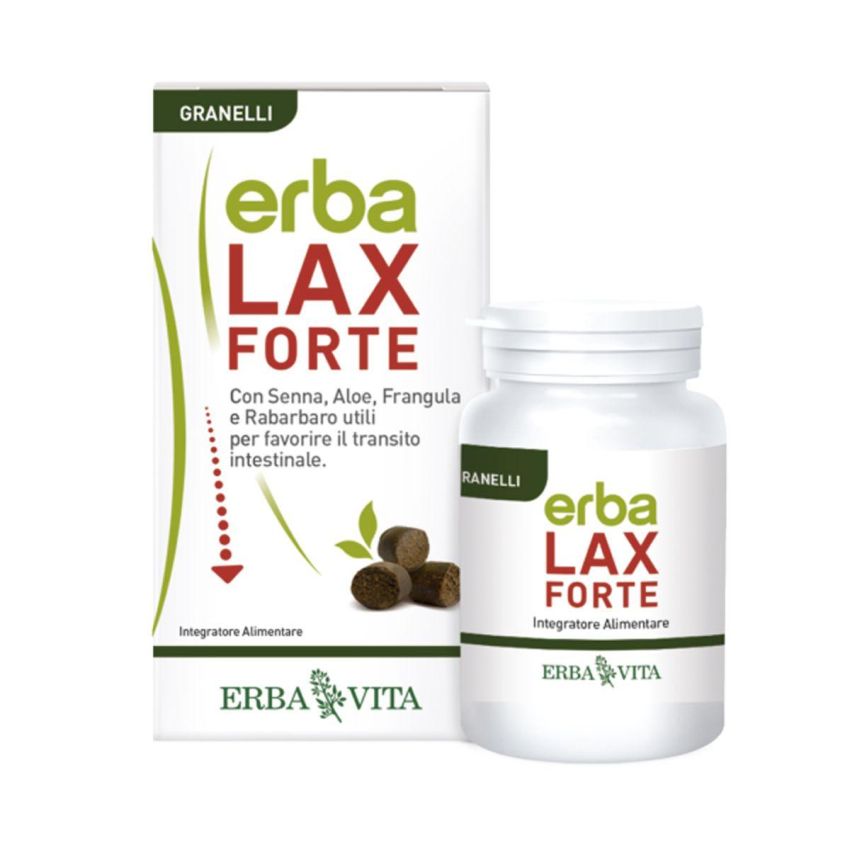 Erba Vita Erbalax Forte - Granuli per la Salute Intestinale 30g