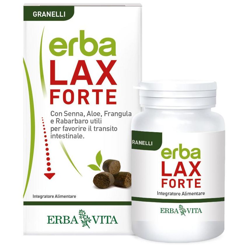 Erba Vita Erbalax Forte - Granuli per la Salute Intestinale 30g