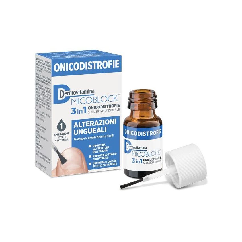 Dermovitamina Micoblock 3-in-1 Trattamento per Onicodistrofie - 7ml