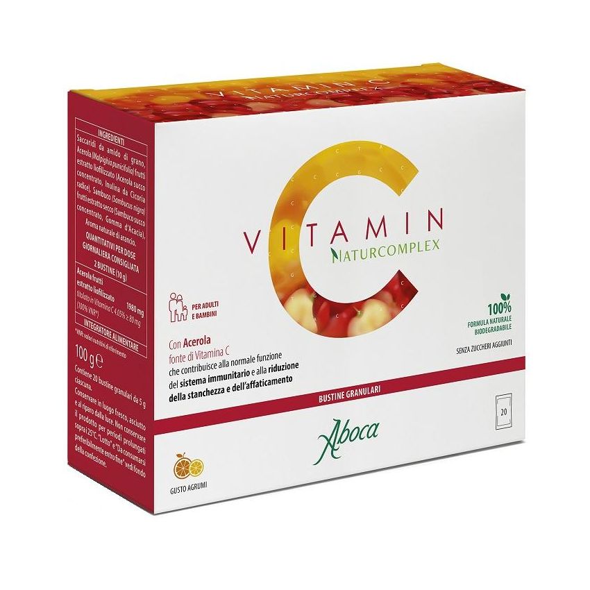 Aboca Natural Complex Vitamina C, 20 Bustine