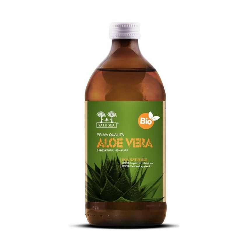 Salugea Succo Biologico di Aloe Vera, 500ml