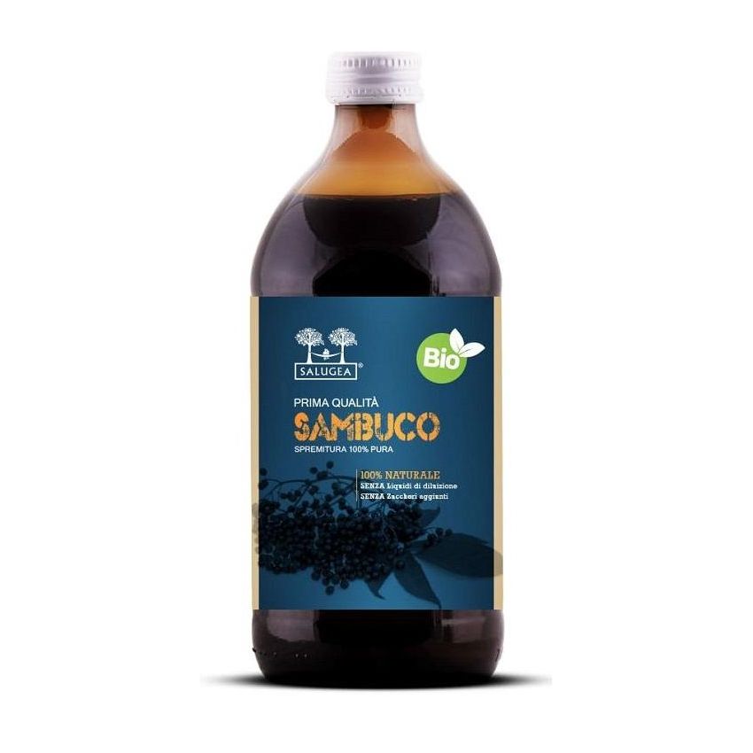 Salugea Bio Succo di Sambuco Puro 500ml
