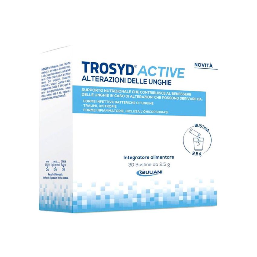 Trosyd Active - Trattamento per Alterazioni delle Unghie, 30 Bustine