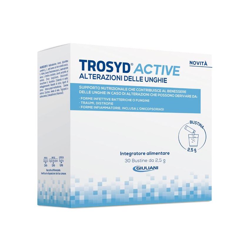 Trosyd Active - Trattamento per Alterazioni delle Unghie, 30 Bustine