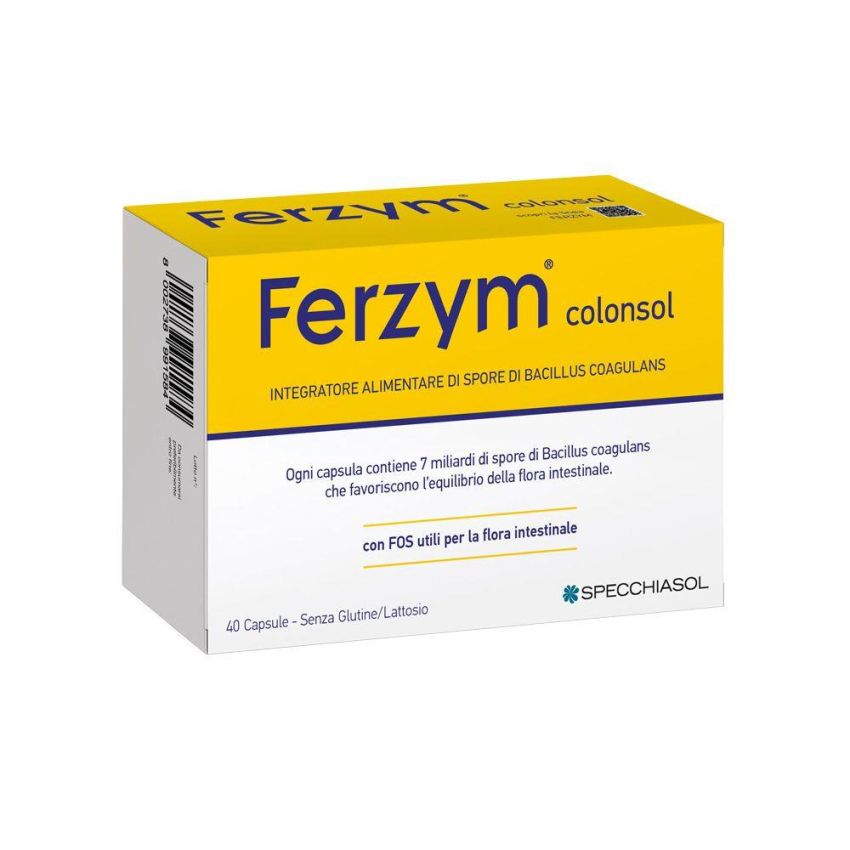 Ferzym Colonsol Digestive Health Support - 40 Capsule