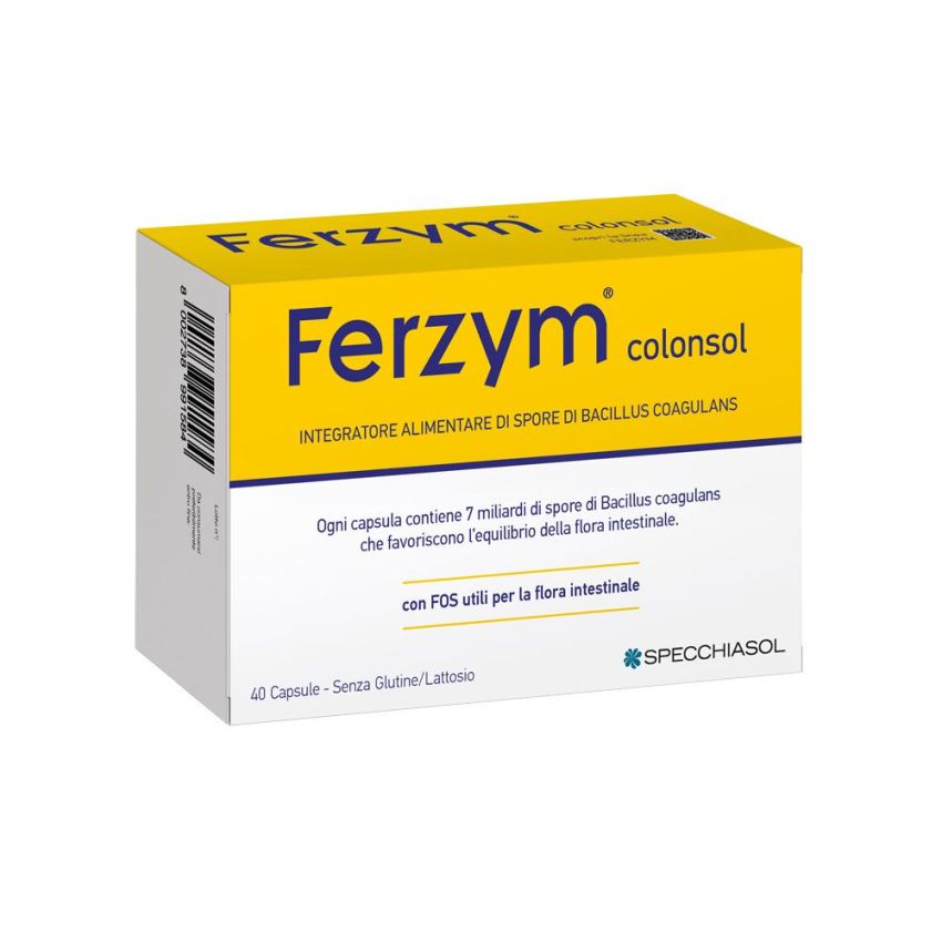Ferzym Colonsol Digestive Health Support - 40 Capsule