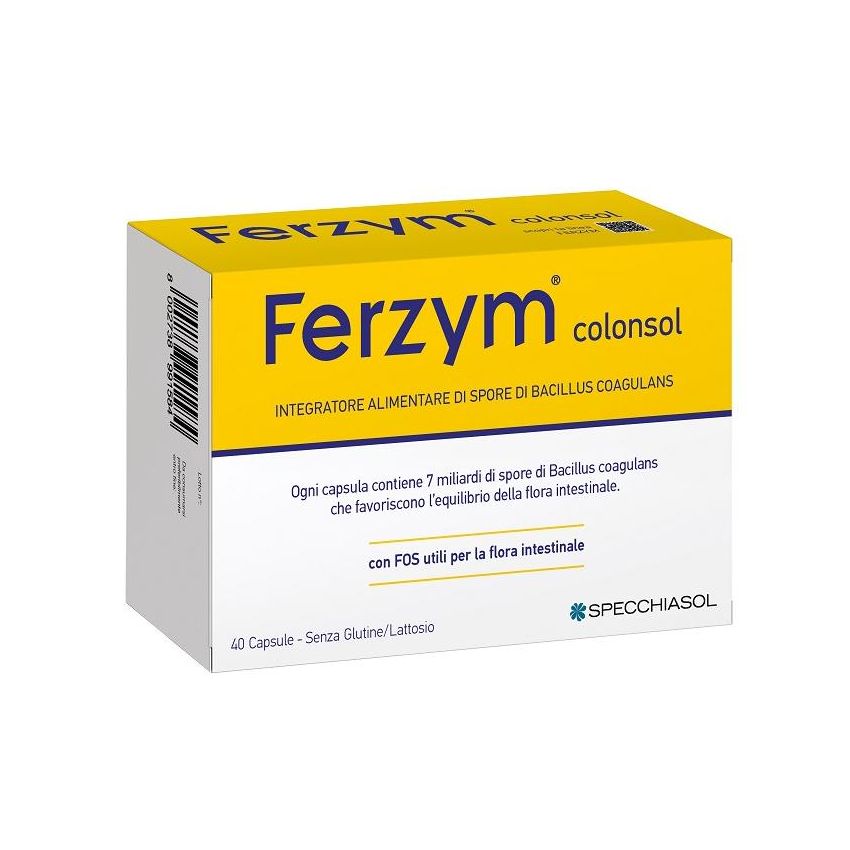 Ferzym Colonsol Digestive Health Support - 40 Capsule