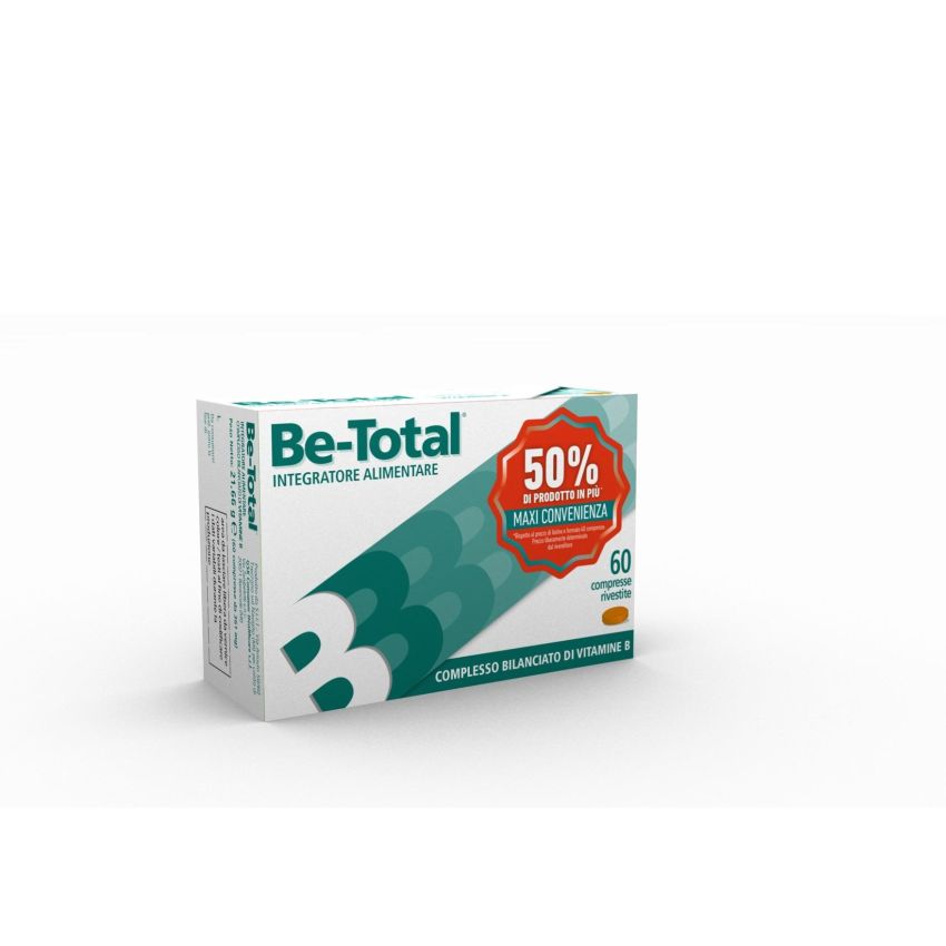 Be-Total Supplemento Energetico per Adulti - 60 Compresse
