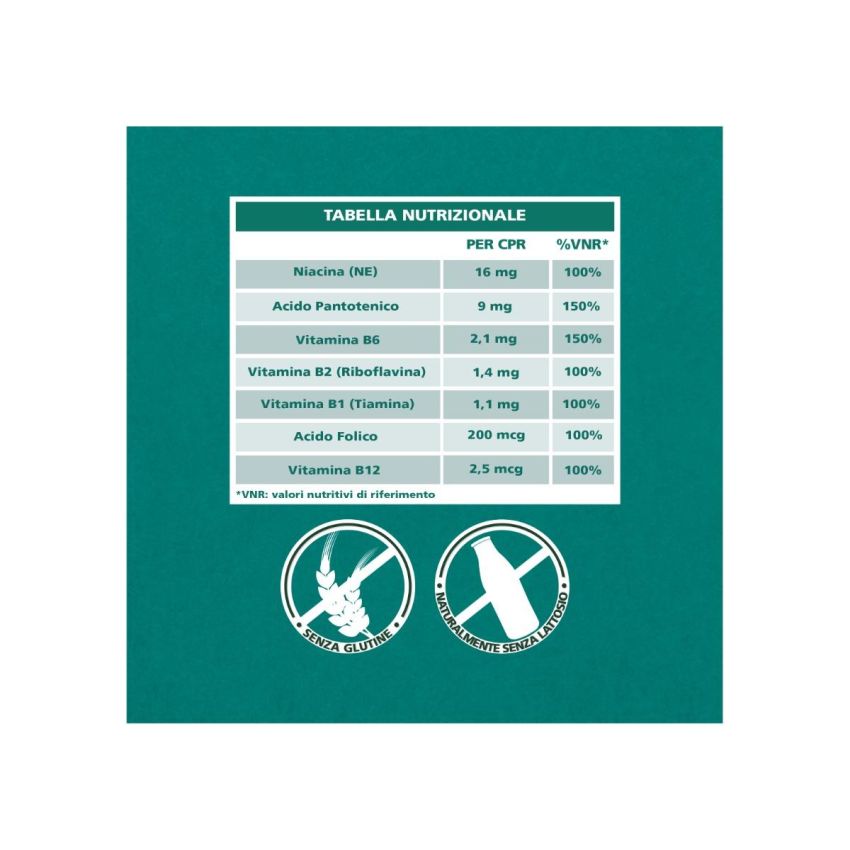 Be-Total Supplemento Energetico per Adulti - 60 Compresse