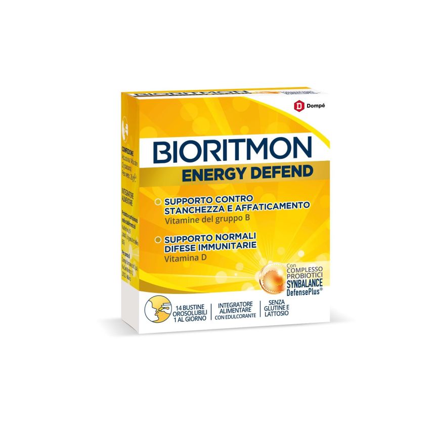 Bioritmon Energy Defend - 14 Bustine per Supporto Energetico