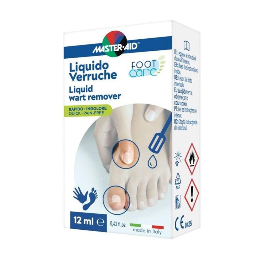 Master Aid Footcare Gel curativo per Verruche, 12ml