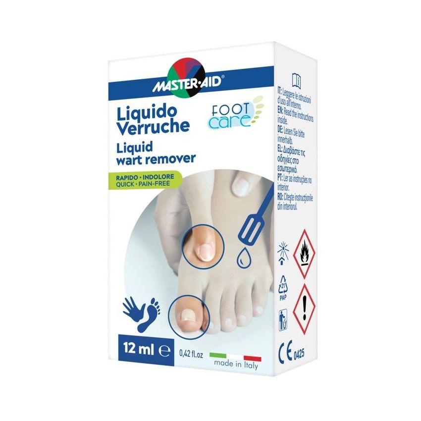 Master Aid Footcare Gel curativo per Verruche, 12ml