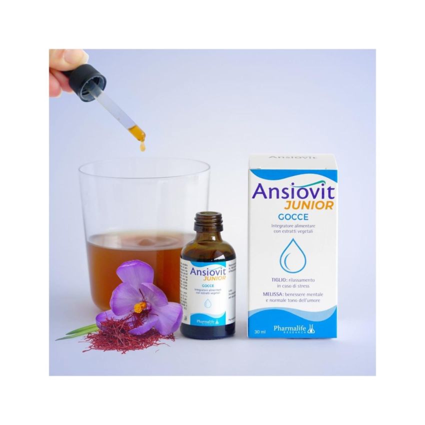 Ansiovit Junior - Gocce Calmanti per Bambini 30 ml