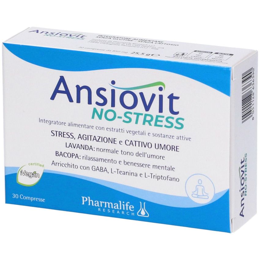 Ansiovit Anti-Stress Supporto - 30 Compresse
