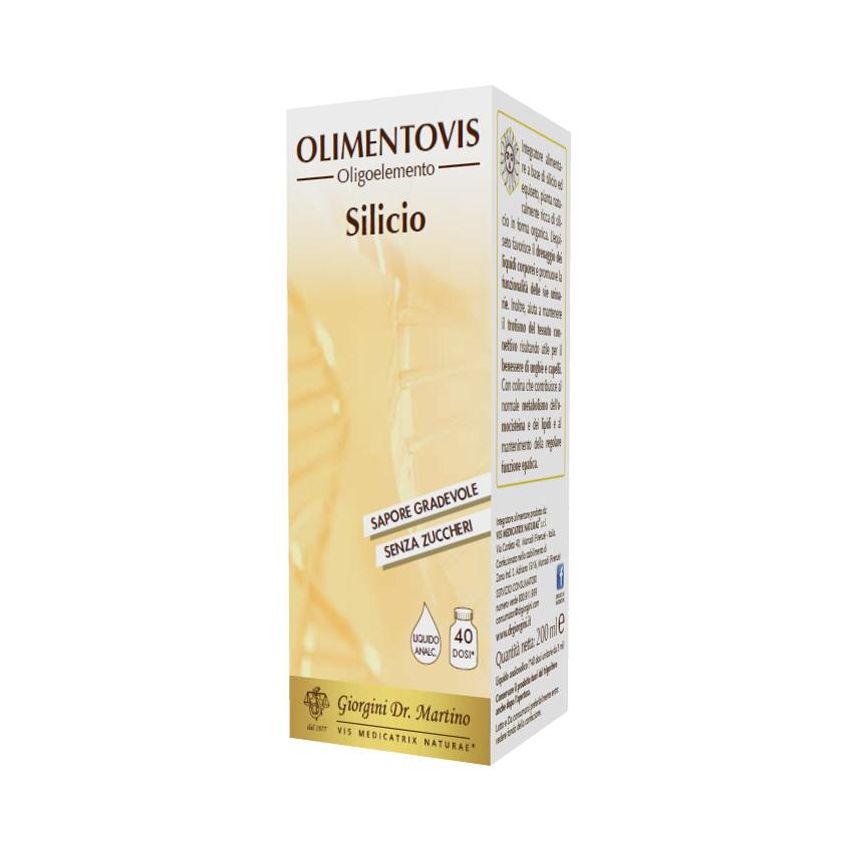 Dr Giorgini Silicio Organico Liquido, Integratore Alimentare 200ml
