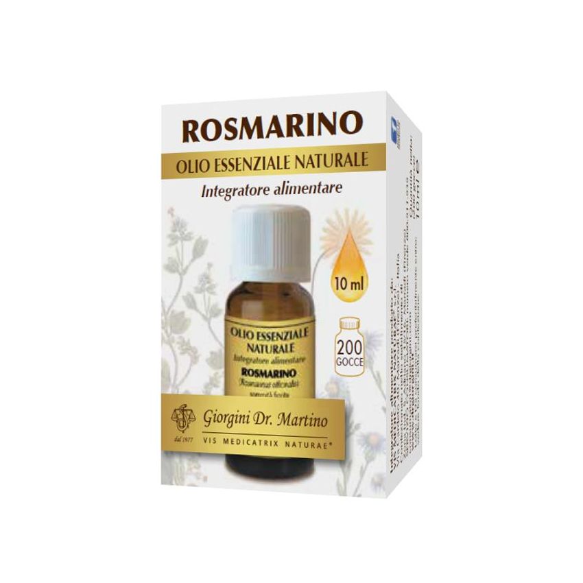 Olio Essenziale Naturale di Rosmarino 10ml