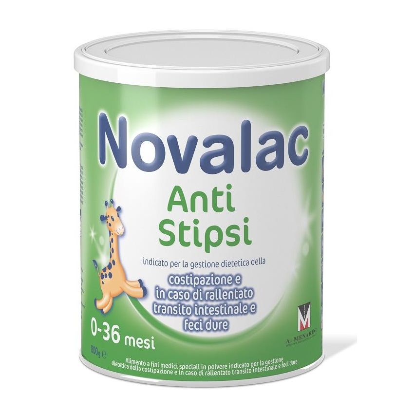 Novalac Anti-Stipsi Formula Alimentare 800g per Neonati e Bambini