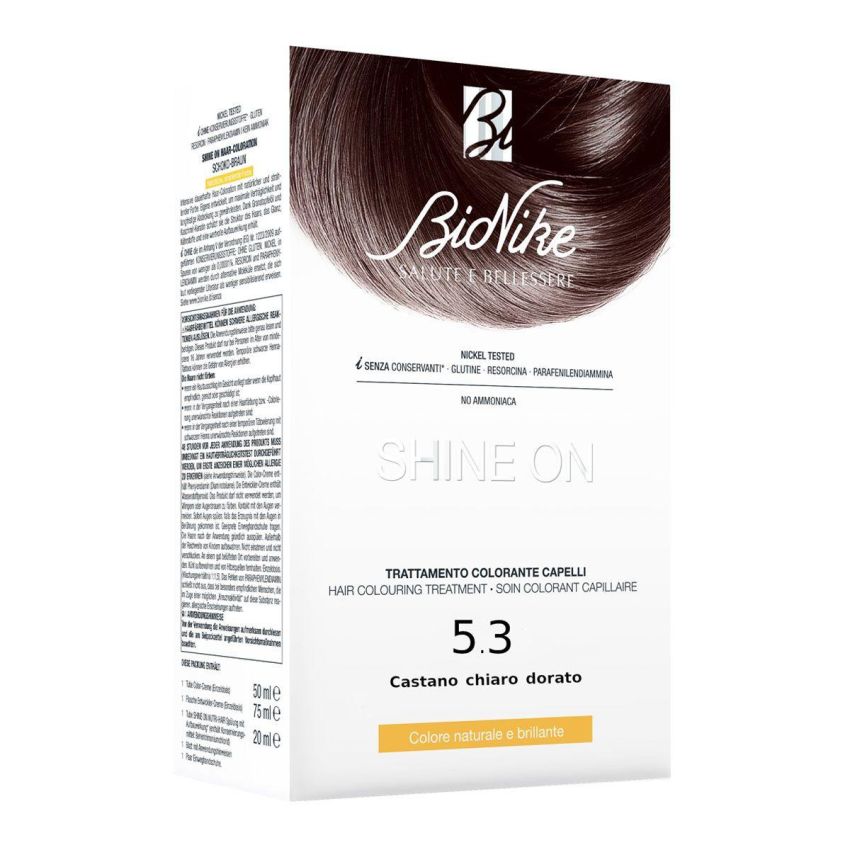 Bionike Shine On Dorato Castano Chiaro 5.3 - Tinta per Capelli