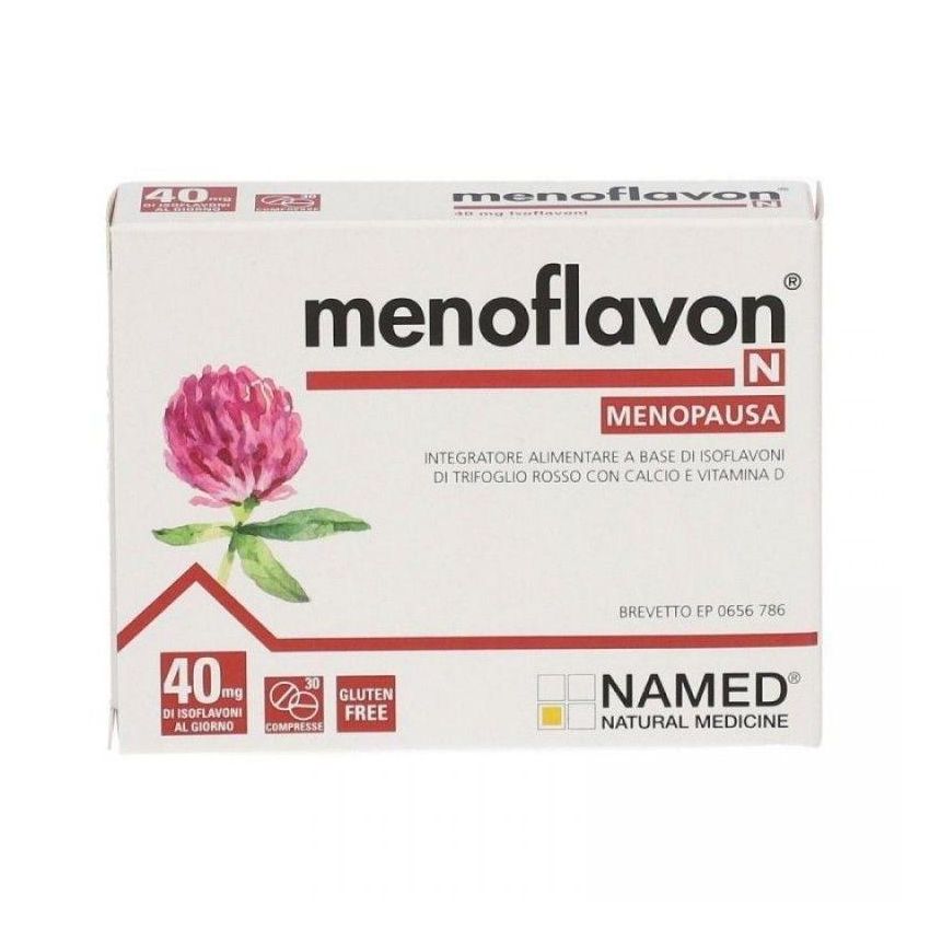Menoflavon - Integratore Naturale per Menopausa, 30 Compresse