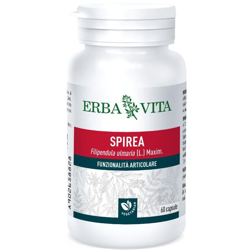 Erba Vita Spirea Ulmaria - 60 Capsule Vegetali