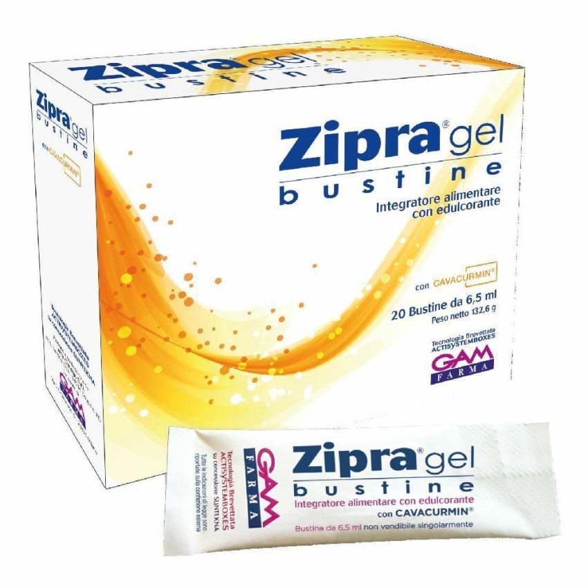 Zipra Gel - Pacchetto da 20 Bustine