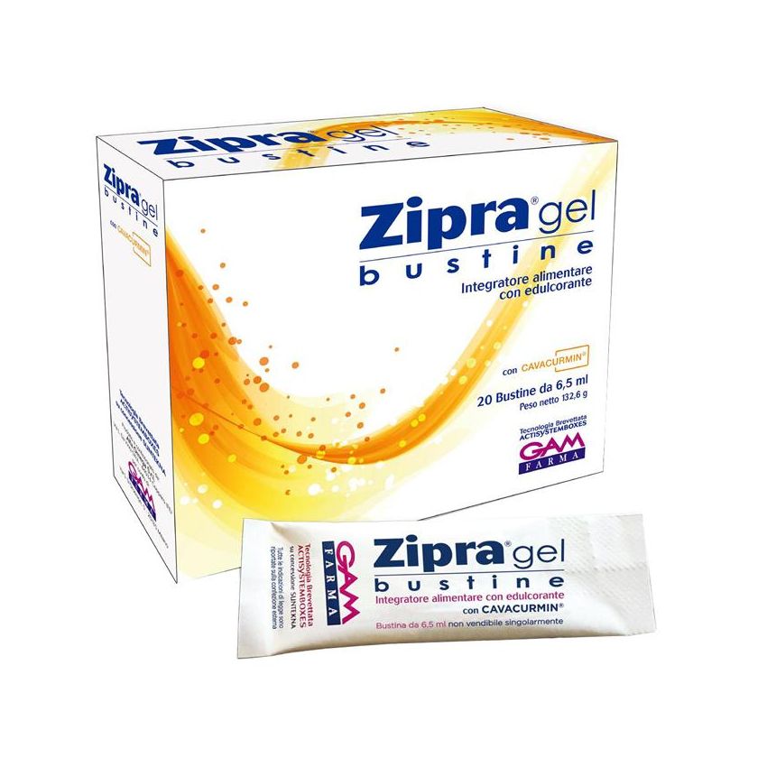 Zipra Gel - Pacchetto da 20 Bustine
