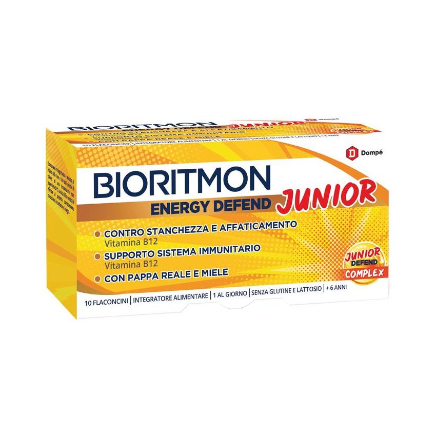Bioritmon Junior Energy Defense - 10 Fiale da 10ml