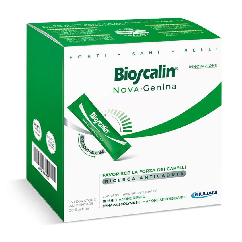 Bioscalin Nova Genina - Integratore per Capelli in Bustine, 30 pz