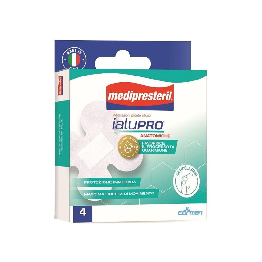 Medipresteril Ialupro - Medicazione Anatomica per Articolazioni 10x10cm