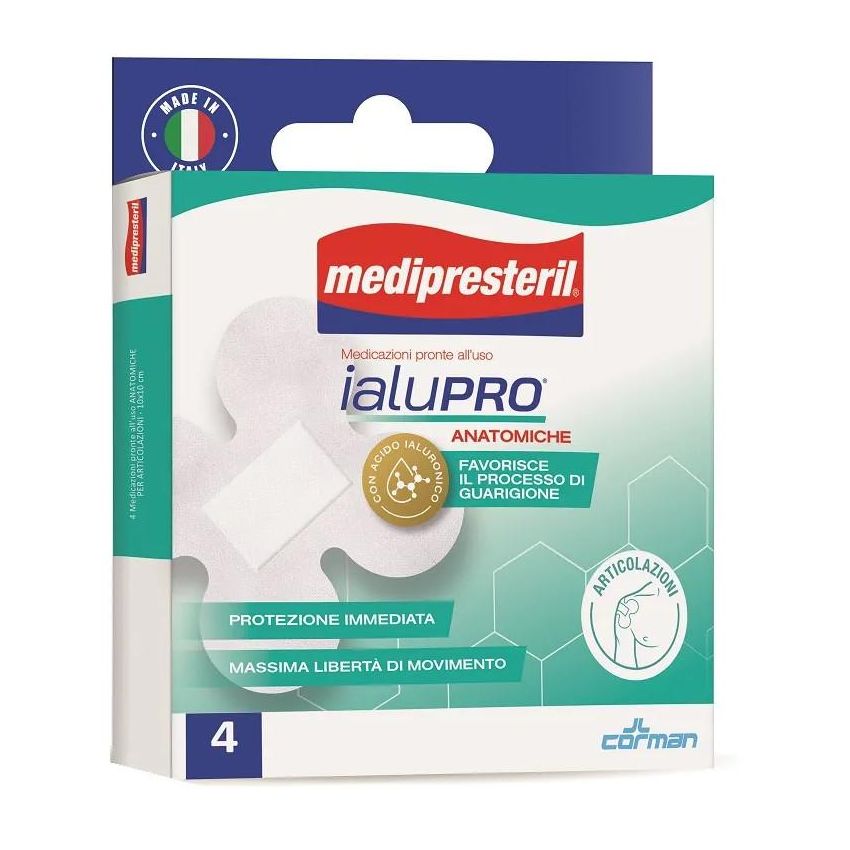Medipresteril Ialupro - Medicazione Anatomica per Articolazioni 10x10cm