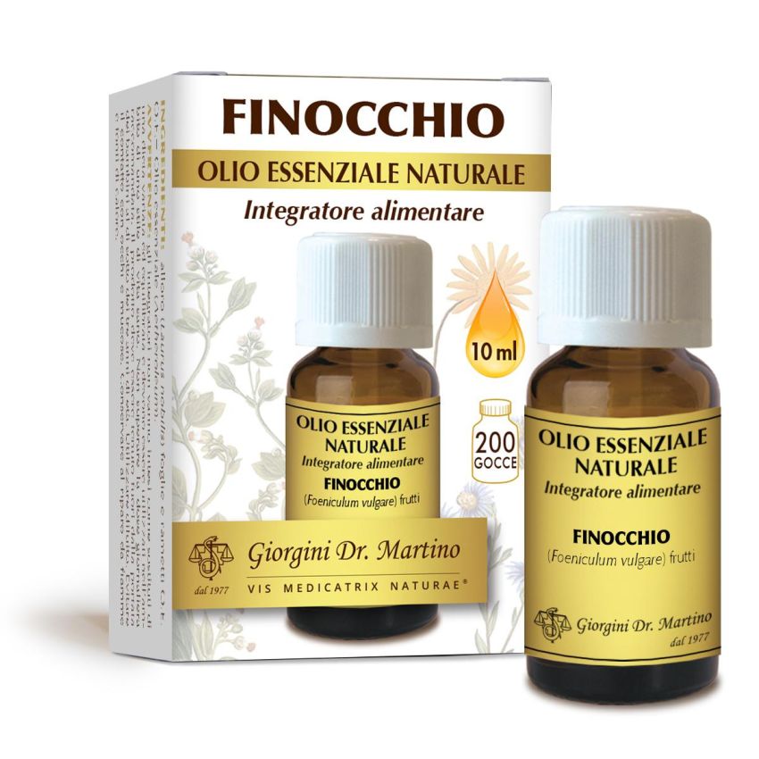 Dr Giorgini Olio Essenziale di Finocchio Naturale 10ml