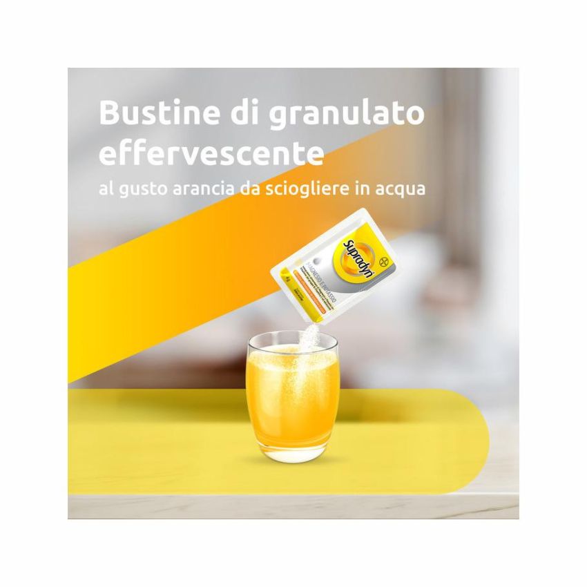 Supradyn Effervescente: Integratore di Magnesio, Potassio, Vitamine e Minerali - Edizione Limitata di 48 Bustine
