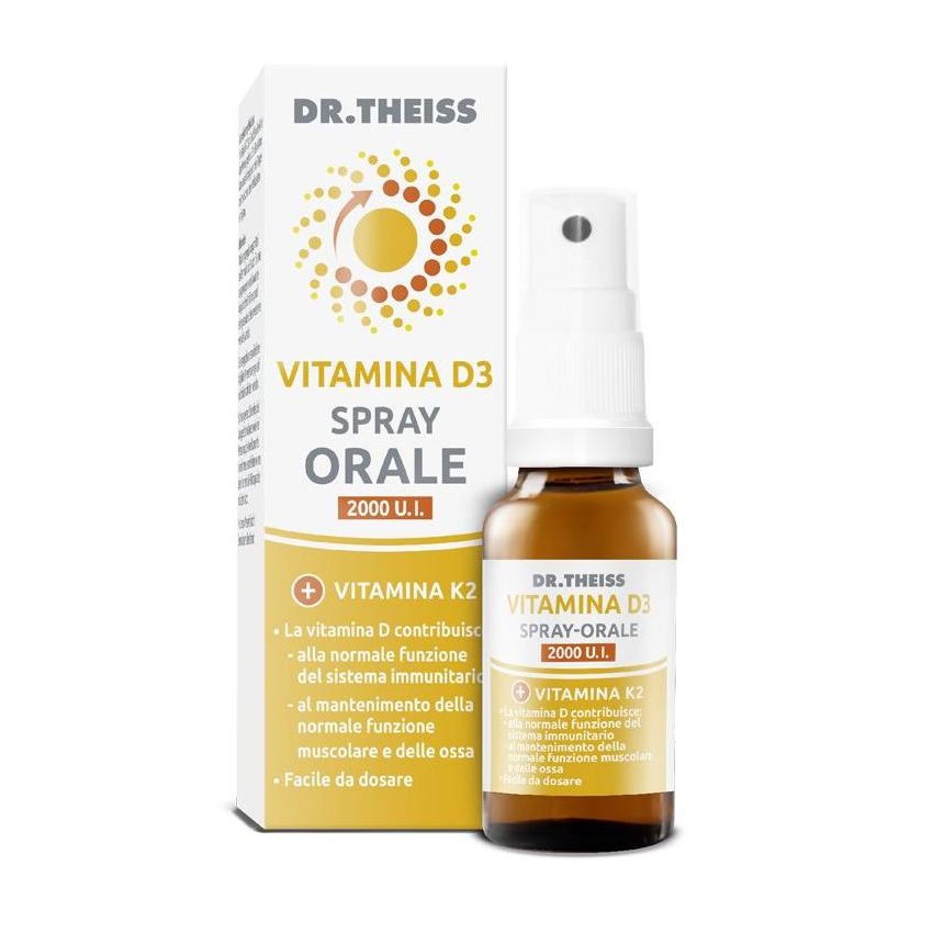 Dr Theiss Spray Orale con Vitamina D3, 20ml