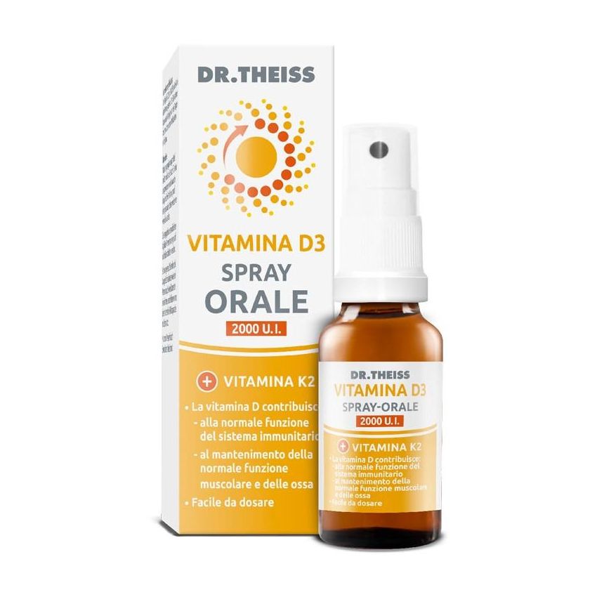 Dr Theiss Spray Orale con Vitamina D3, 20ml