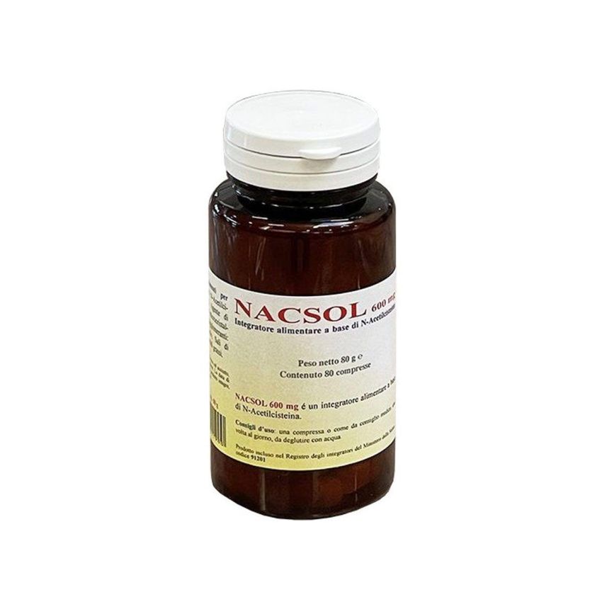 Nacsol - Confezione da 80 Compresse per la Salute