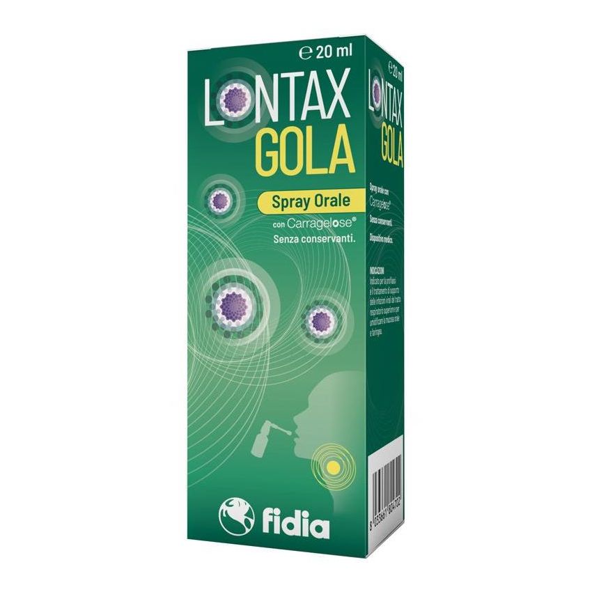 Lontax Spray Orale per la Gola - 20ml