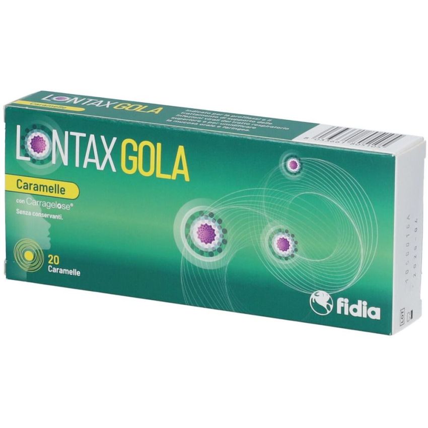 Lontax Gola - Confezione da 20 Caramelle