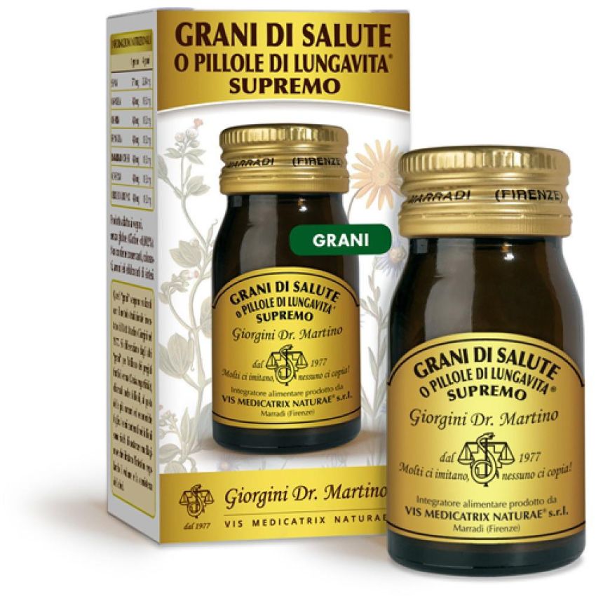 Dr Giorgini Grani di Salute - Pillole di Longevit√† Suprema, 30g