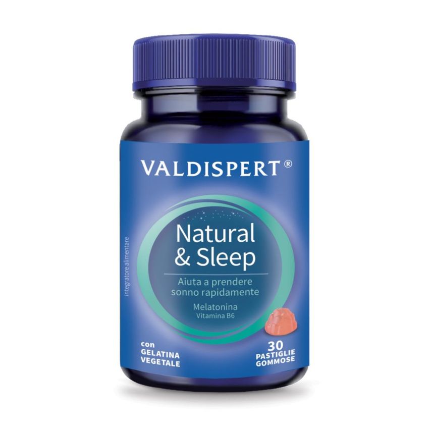 Valdispert Natural Sleep Aid - 30 Chewable Gummy Tablets