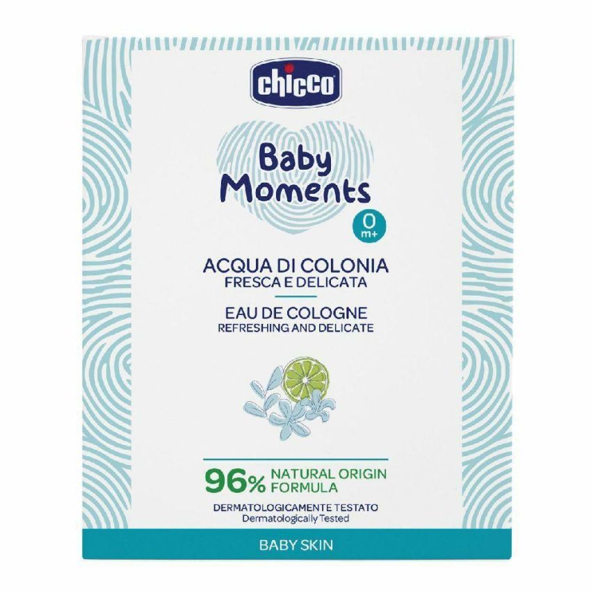 Chicco Baby Moments 100ml Acqua di Colonia Rinfrescante