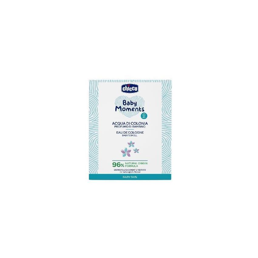 Chicco Baby Moments - Delicata Acqua di Colonia per Bambino, 100ml