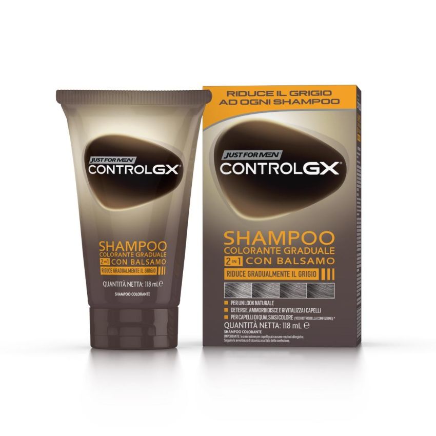 Just For Men Control GX - Shampoo e Balsamo 2 in 1 - 118ml