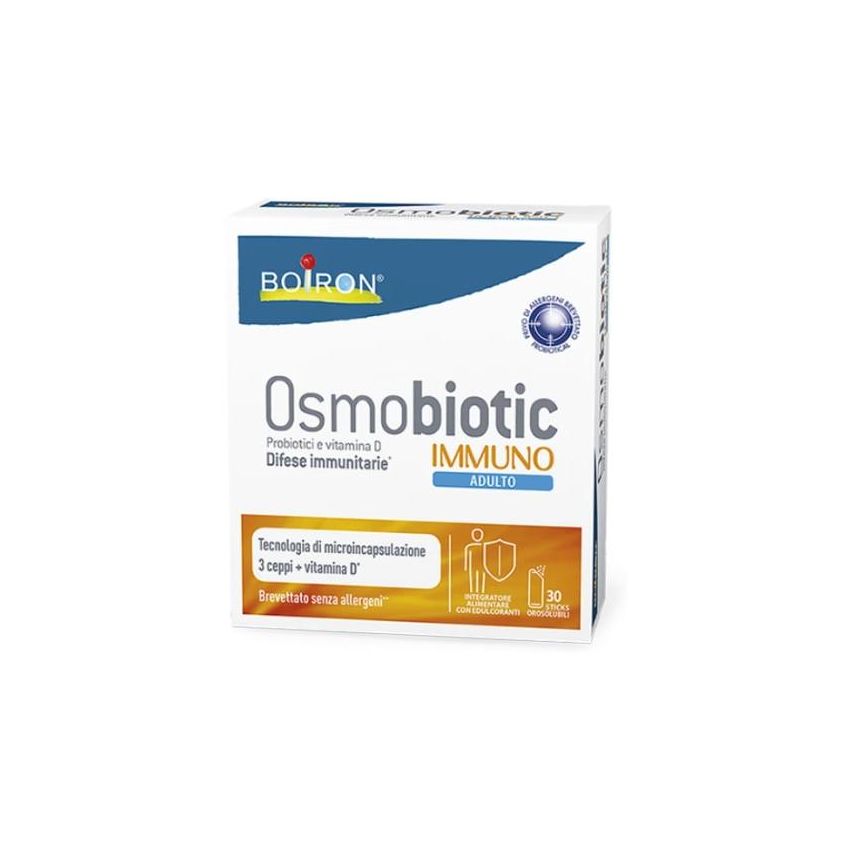 Boiron Osmobiotic Immuno Supporto per Adulti, 30 Stick